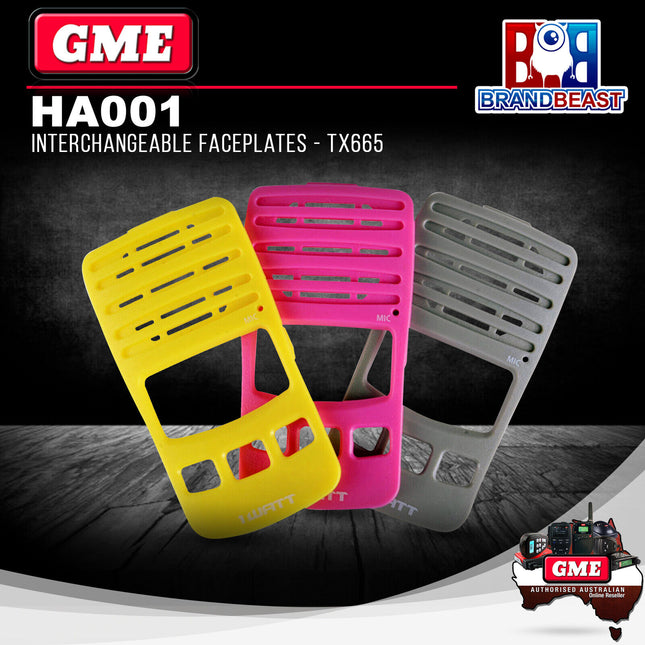 GME HA001 Interchangeable Faceplates TX665