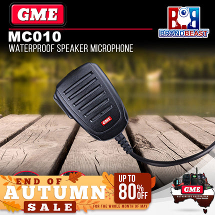 GME MC010 IP67 Speaker Microphone Suit TX685 TX6150 TX6155