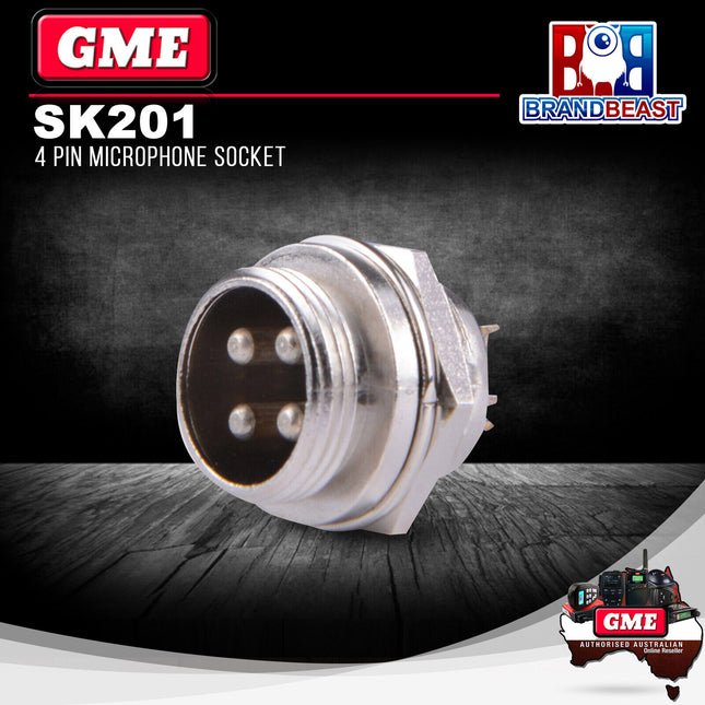 GME SK201 4 Pin Microphone Socket