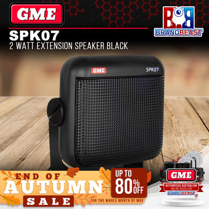 GME SPK07 2 Watt Extension Speaker Black