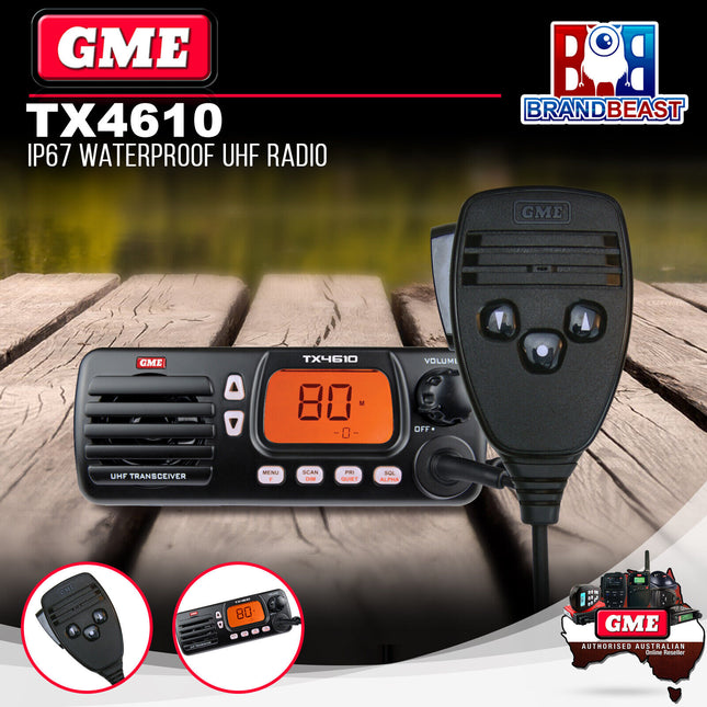 GME TX4610 5 Watt IP67 UHF CB Radio