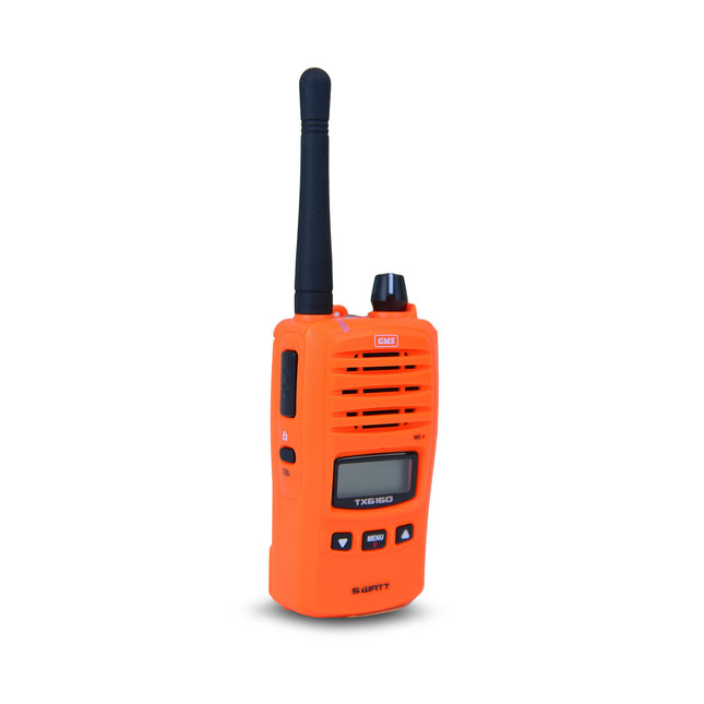 GME TX6160XO 5 Watt IP67 UHF CB Handheld Radio - Blaze Orange