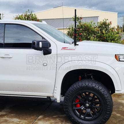 GMF4x4 FB-020P Chev Silverado 1500 2019+ PSG Powder Fender Guard Brkt