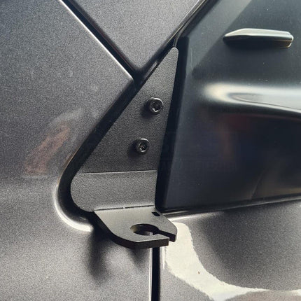 GMF4x4 MB-012P Mirror Antenna Bracket Suit LandCruiser 2016-2021 Passenger Side