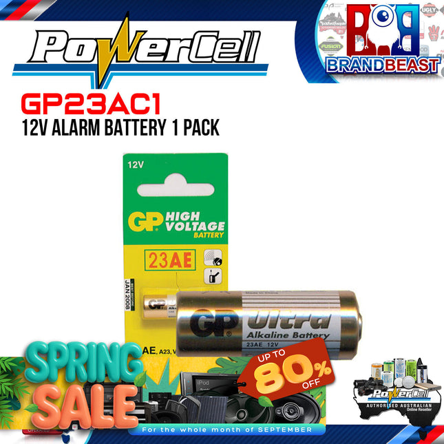Powercell GP23AC1 12V Alarm Battery 1 Pack