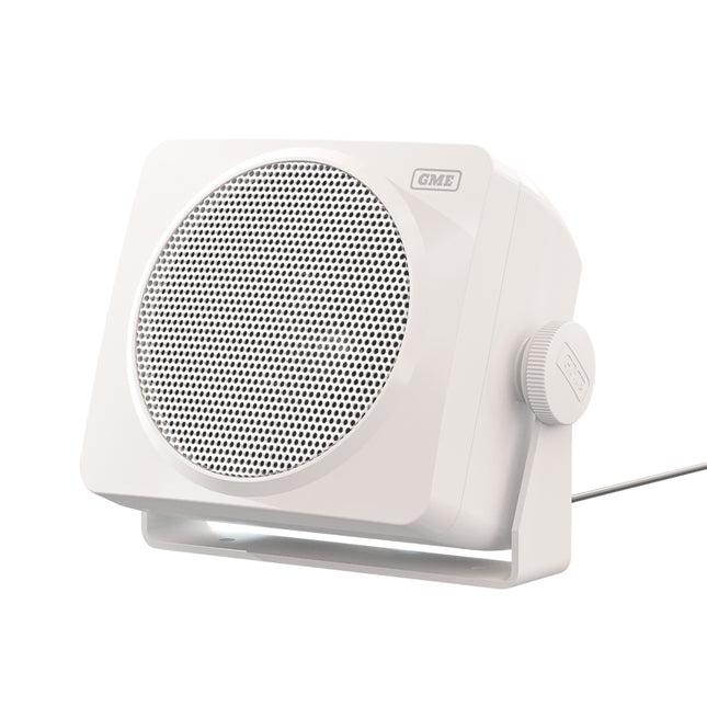 GME GS320W 60W IP54 Marine Box Speakers White