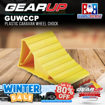 GEARUP GUWCCP Plastic Caravan Wheel Chock