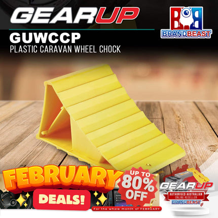 GEARUP GUWCCP Plastic Caravan Wheel Chock