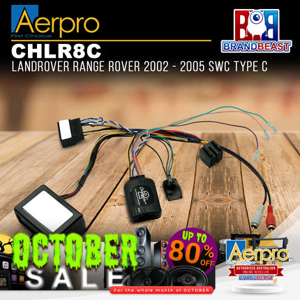 Aerpro CHLR8C Steering Wheel Control Interface to Suit Landrover Range Rover