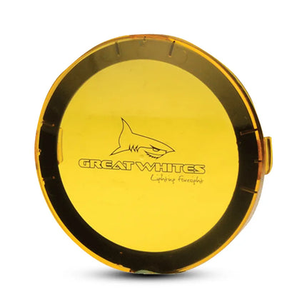 Great Whites GWA0005 Driving Light Polycarbonate Lense Cover Yellow