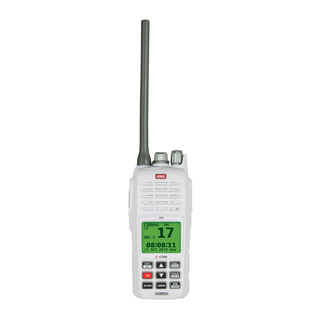 GME GX850W Handheld Marine VHF Radio with DSC and GPS