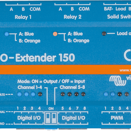 Victron Energy BPP900800150 GX IO-Extender 150 8 Digital I/Os USB Expansion