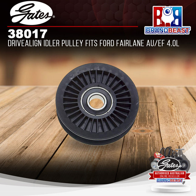 Gates 38017 Drivealign Idler Pulley Fits Ford Fairlane AU/EF 4.0L
