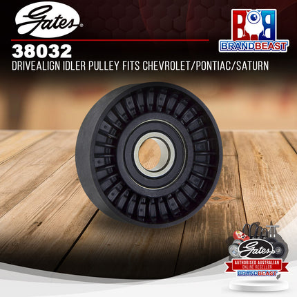 Gates 38032 Drivealign Idler Pulley Fits Chevrolet/Pontiac/Saturn