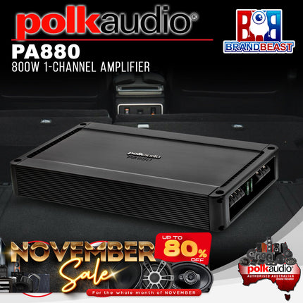 Polk Audio PA880 800W 1-Channel Amplifier
