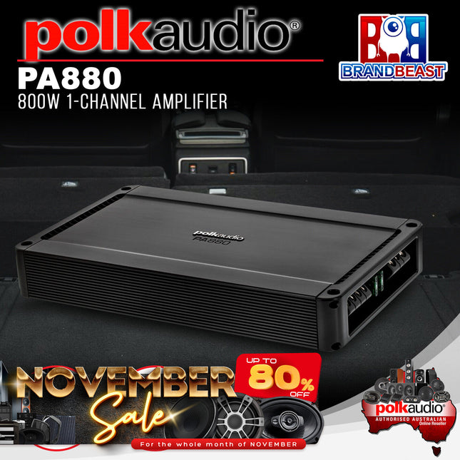 Polk Audio PA880 800W 1-Channel Amplifier