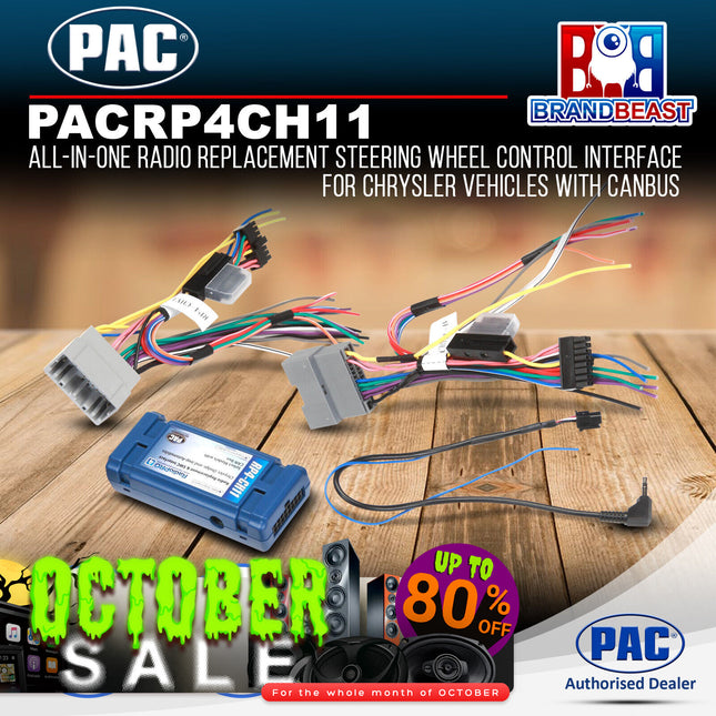 PAC RP4CH11 RadioPRO4 Radio Replacement Interface Suit Chrysler/Dodge/Jeep