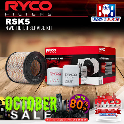 Ryco RSK5 4WD Filter Service Kit