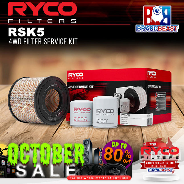 Ryco RSK5 4WD Filter Service Kit