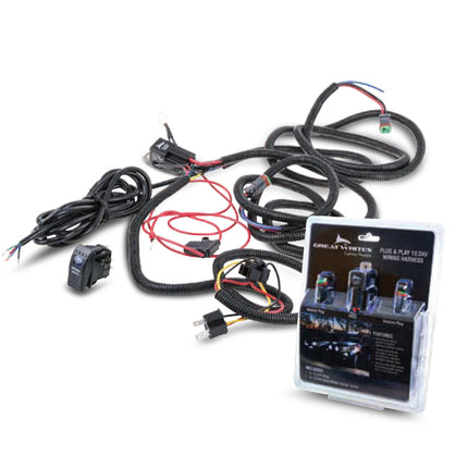Great Whites GWA0015 12V/24V Plug and Play Wiring Harness