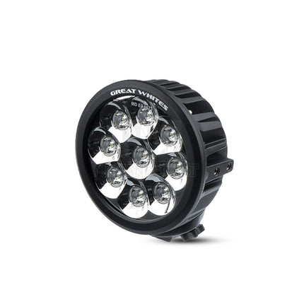 Great Whites GWR5091 9 LED Round Driving Light