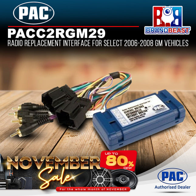 PAC C2RGM29 Amplifier Retention Interface to Suit Chevrolet Silverado 2007-2014