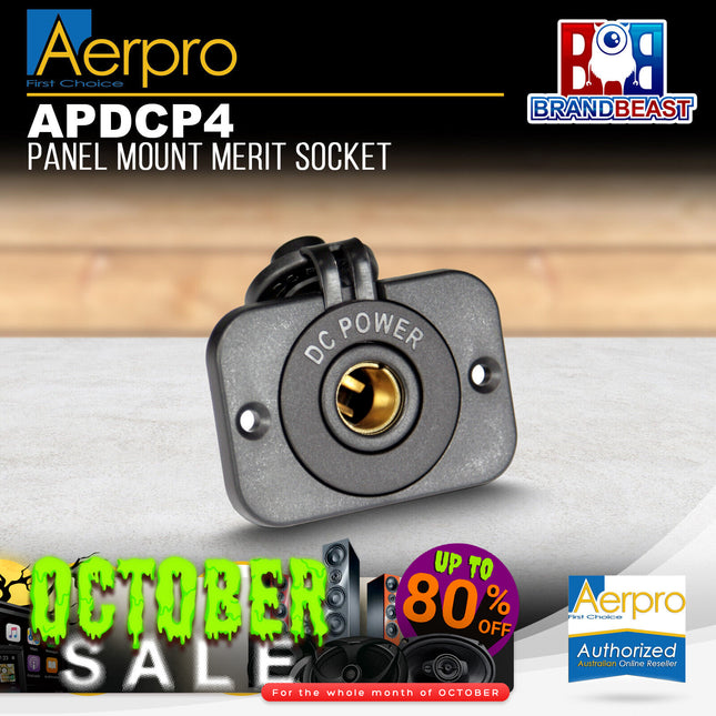 Aerpro APDCP4 Heavy-Duty Panel Mount Merit Socket
