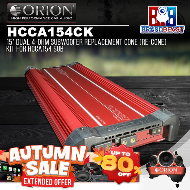 Orion HCCA 1500.4 1500W RMS 4-Channel Amplifier