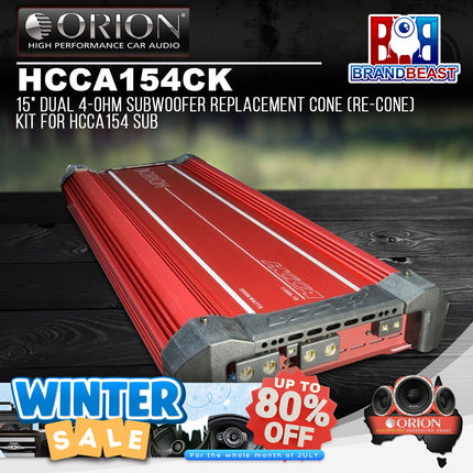 Orion HCCA 1500.4 1500W RMS 4-Channel Amplifier