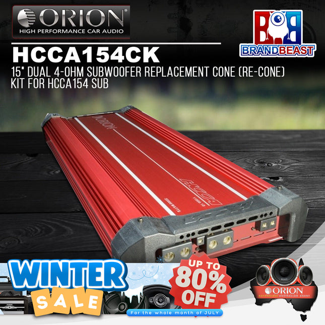 Orion HCCA 1500.4 1500W RMS 4-Channel Amplifier