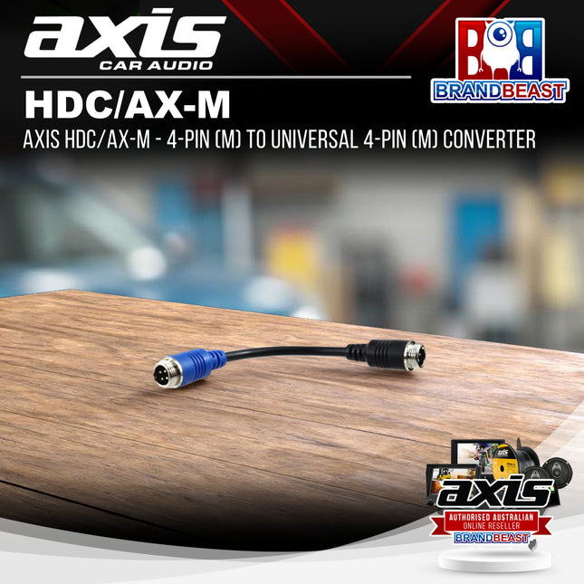 AXIS HDC/AX-M - 4-Pin (M) to Universal 4-Pin (M) Converter