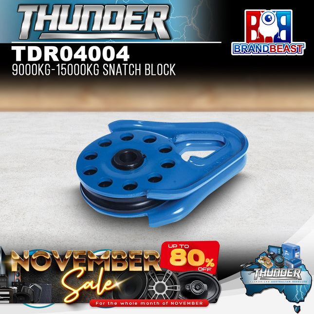 Thunder TDR04004 Snatch Block - 9000KG