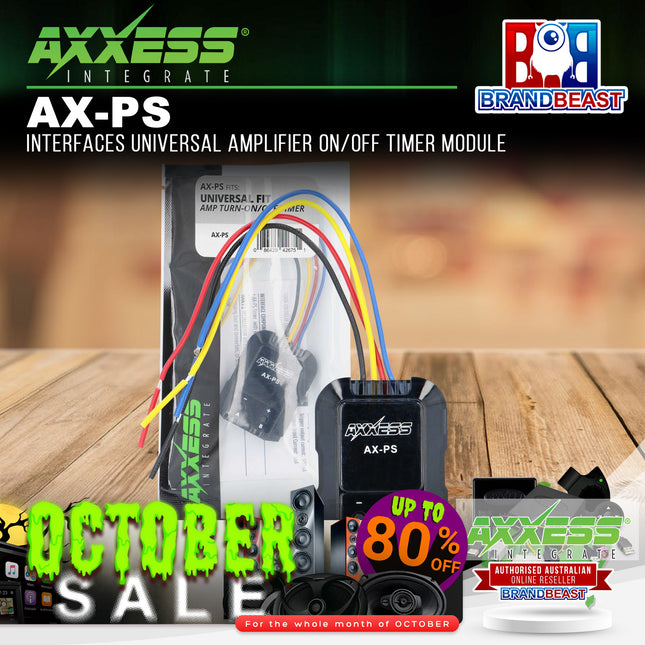 Axxess AX-PS Interfaces Universal Amplifier On/Off Timer Module
