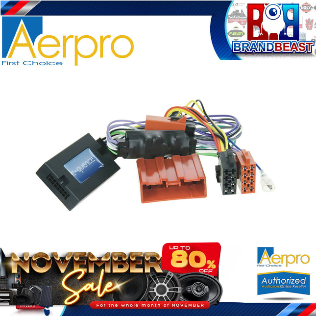 Aerpro CHMZ9C Steering Wheel Control Harness Suit Mazda CX-9/Mazda 3 Non Amplifi