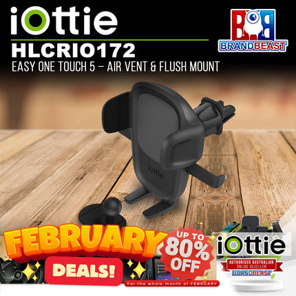 iOttie HLCRIO172 Easy One Touch 5 ‚Äì Air Vent &amp; Flush Mount