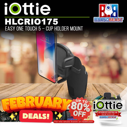 iOttie HLCRIO175 Easy One Touch 5 ‚Äì Cup Holder Mount