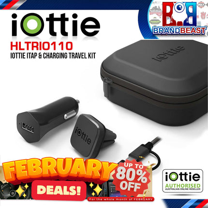 iOttie HLTRIO110 iTap Magnetic Mounting & Charging Travel Kit