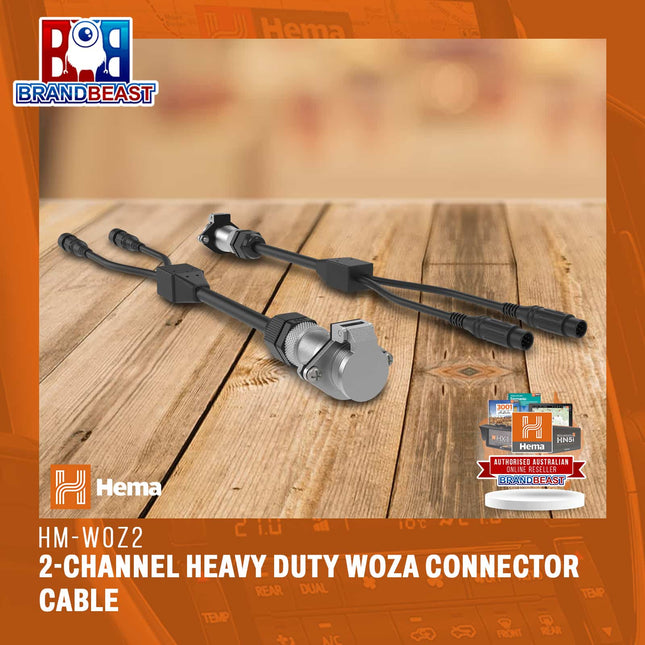 Hema HM-WOZ2 2-Channel Heavy Duty WOZA Connector Cable