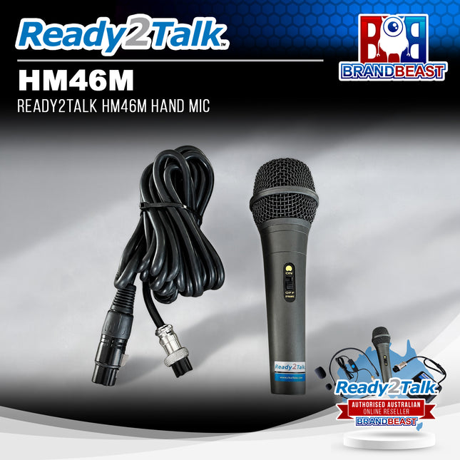 Ready2Talk HM46M Hand Mic
