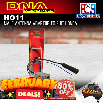 DNA HO-11 Male Antenna Adaptor To Suit Honda