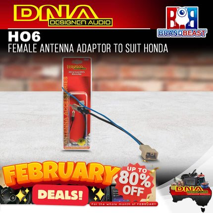 DNA HO-6 Female Antenna Adaptor to Suit Honda