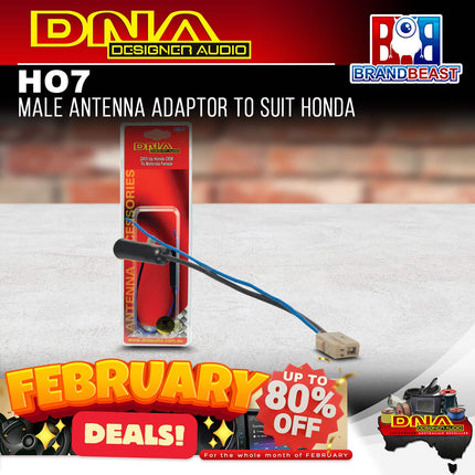 DNA HO-7 Male Antenna Adaptor to Suit Honda