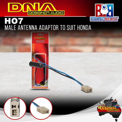 DNA HO-7 Male Antenna Adaptor to Suit Honda