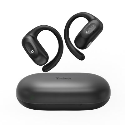 MCDODO HP-8050 TWS Open-Ear Earphones with Clips & Digital Charging Case