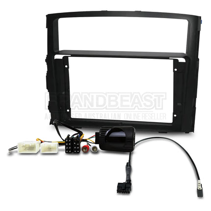 Stinger HR9-MT001 Radio Replacement Kit to Suit Pioneer DMH-AP6650BT 9" Head Unit for Mitsubishi Pajero 2006-2015