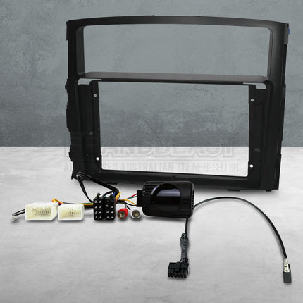 Stinger HR9-MT001 Radio Replacement Kit to Suit Pioneer DMH-AP6650BT 9" Head Unit for Mitsubishi Pajero 2006-2015