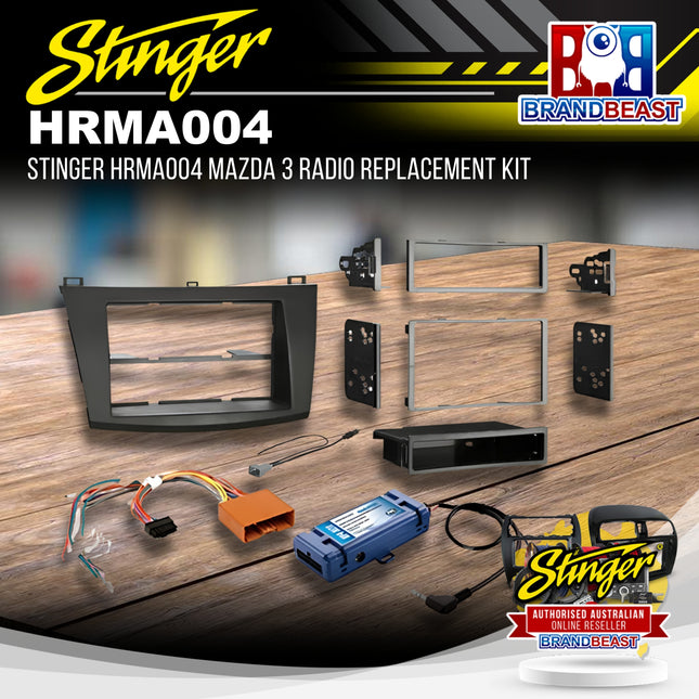 Stinger HRMA004 Australia Mazda 2 Radio Replacement Kit