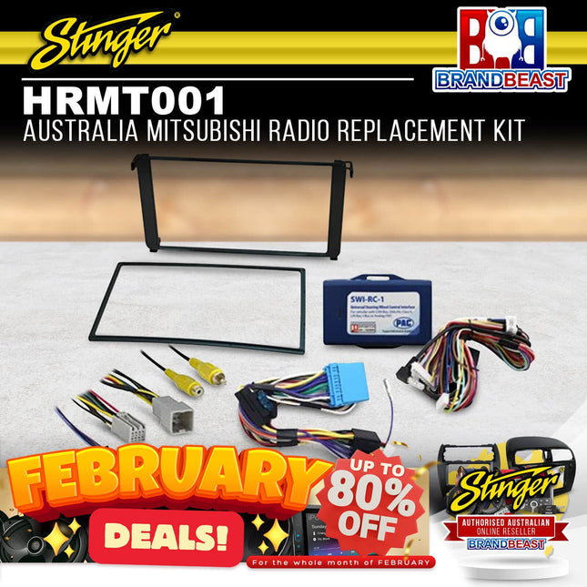 Stinger HRMT001 Mitsubishi Radio Replacement Kit