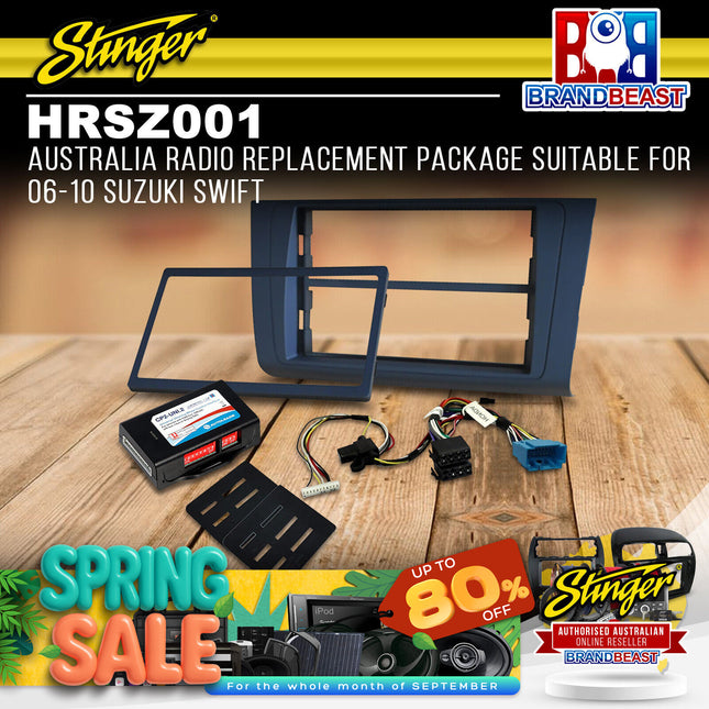 Stinger HRSZ001 Suzuki Swift 06-10 Radio Replacement Package