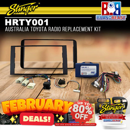 Stinger HRTY001 Toyota Radio Replacement Kit